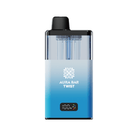 Aura Bar Twist 40k Box of 5 By Crystal Prime - Blue Sour Raspberry/Mr Blue