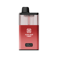 Aura Bar Twist 40k Box of 5 By Crystal Prime - Cherry Ice/Cherry Cola