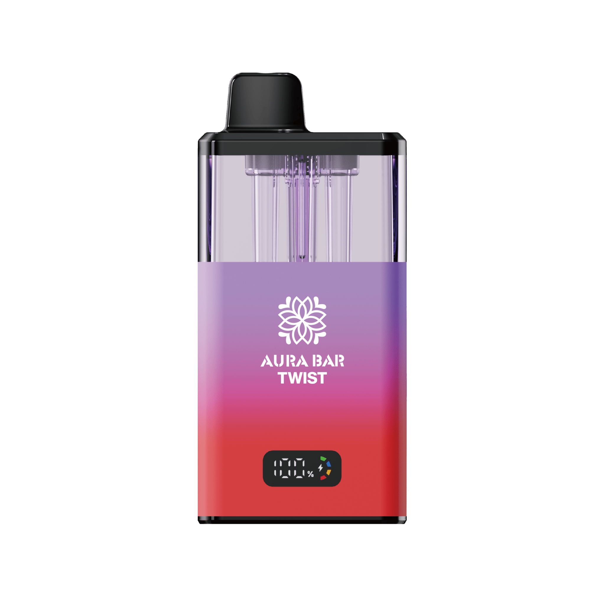 Aura Bar Twist 40k Box of 5 By Crystal Prime - Grape Berry Burst/Cherry Berry