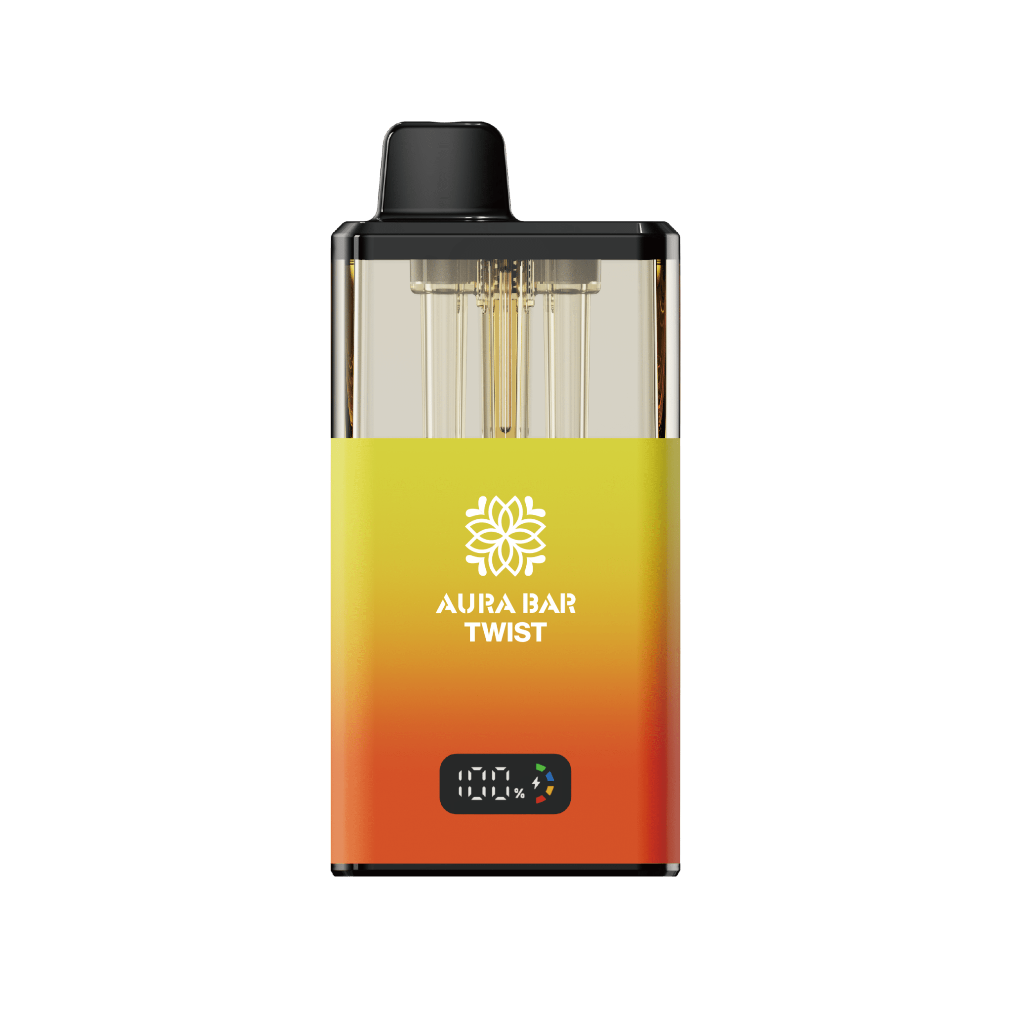 Aura Bar Twist 40k Box of 5 By Crystal Prime - Sour Pineapple/Rocky Candy Orange