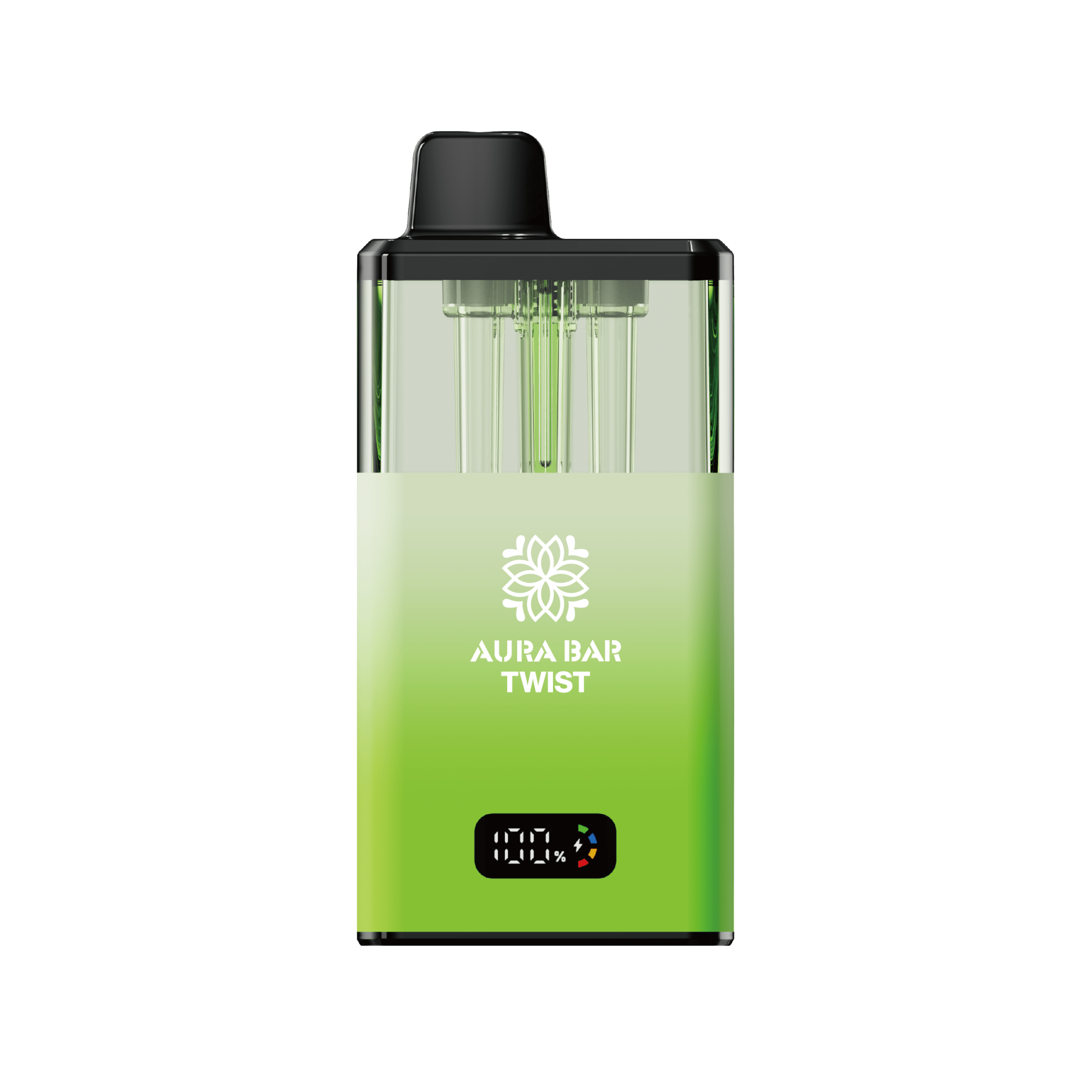 Aura Bar Twist 40k Box of 5 By Crystal Prime - Spearmint/Fresh Mint