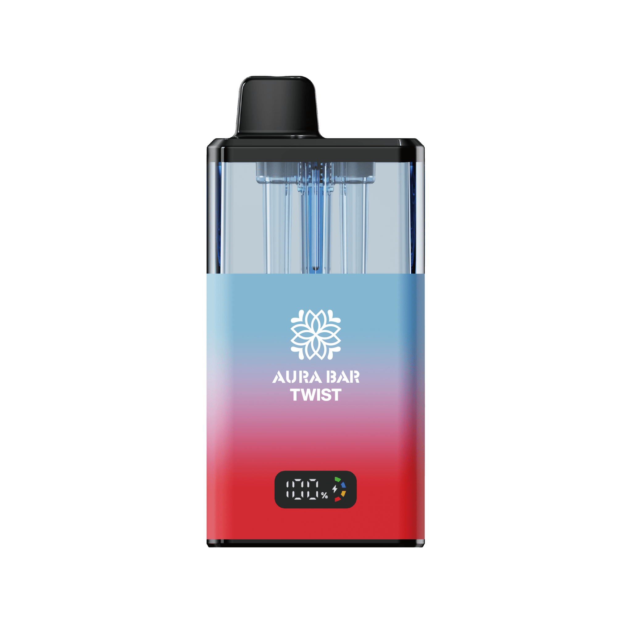 Aura Bar Twist 40k Box of 5 By Crystal Prime - Watermelon Skittz/Strawberry Burst