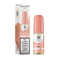 Bar Juice 5000 10ml Nic Salts E - liquids Box of 10 - Peach Ice