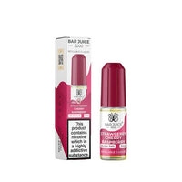 Bar Juice 5000 10ml Nic Salts E - liquids Box of 10 - Strawberry Cherry Raspberry