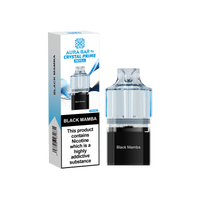 Crystal Prime Aura Bar 10k Replacement Pods Box of 5 - Black Mamba