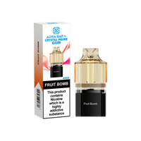 Crystal Prime Aura Bar 10k Replacement Pods Box of 5 - Fruit Bomb