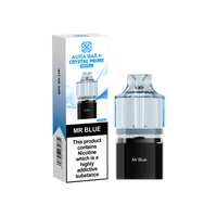 Crystal Prime Aura Bar 10k Replacement Pods Box of 5 - Mr Blue