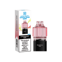 Crystal Prime Aura Bar 10k Replacement Pods Box of 5 - Strawberry Kiwi