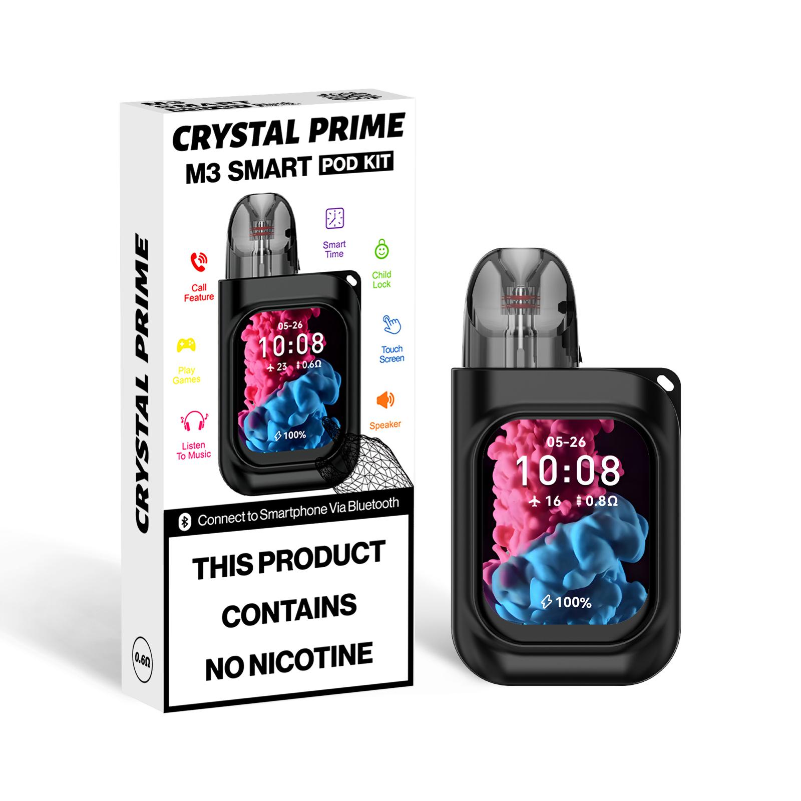 Crystal Prime M3 Smart Pod Kit - Black