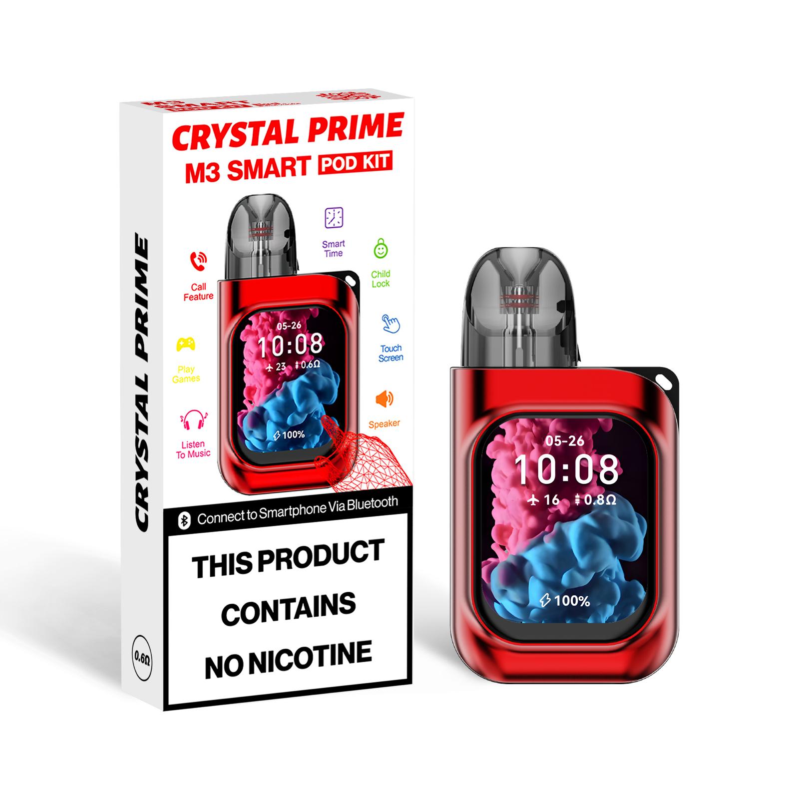 Crystal Prime M3 Smart Pod Kit - Red