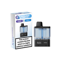 Crystal prime Twist Aura Bar 40k Pods Pack of 5 - Blue Sour Raspberry/Mr Blue