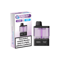 Crystal prime Twist Aura Bar 40k Pods Pack of 5 - Blueberry Raspberry/Summer Dream