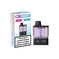 Crystal prime Twist Aura Bar 40k Pods Pack of 5 - Fizzy Cherry/Blue Razz Cherry