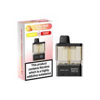 Crystal prime Twist Aura Bar 40k Pods Pack of 5 - Lemon Lime/Strawberry Raspberry Cherry Ice