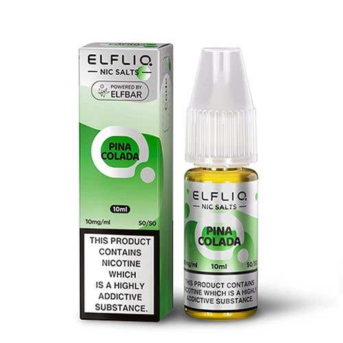 Elf Bar Elfliq 10ml Nic Salt - Box of 10 - Pina Colada