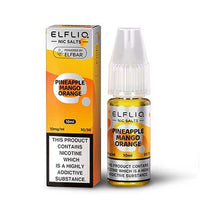 Elf Bar Elfliq 10ml Nic Salt - Box of 10 - Pineapple Mango Orange
