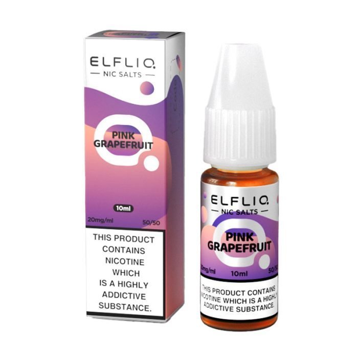 Elf Bar Elfliq 10ml Nic Salt - Box of 10 - Pink Grapefruit