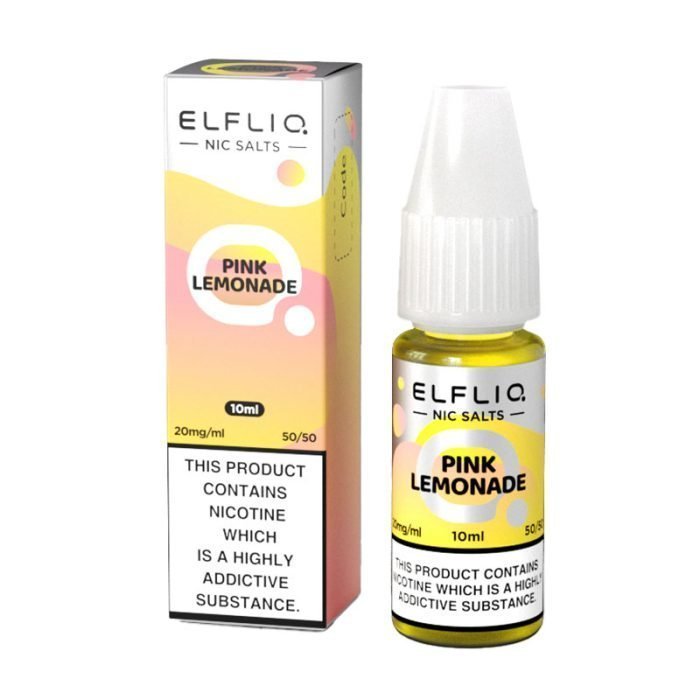 Elf Bar Elfliq 10ml Nic Salt - Box of 10 - Pink Lemonade