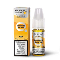 Elf Bar Elfliq 10ml Nic Salt - Box of 10 - Rhubarb Snoow