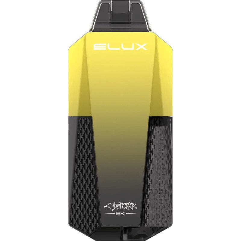Elux Cyberover 6000 Prefilled Vape Box of 10 - Banana Ice