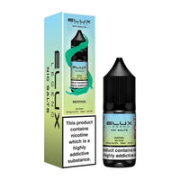 Elux Legend Nic Salts 10ml E - liquids - Box of 10 - Menthol