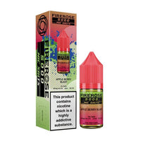Firerose 5000 10ml Nic Salts E - liquids Box of 10 - Apple Berry Blast