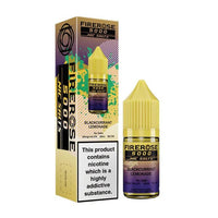 Firerose 5000 10ml Nic Salts E - liquids Box of 10 - Blackcurrant Lemonade