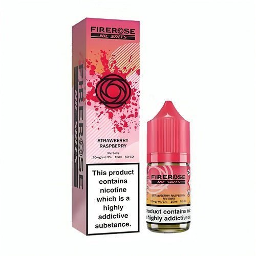 Firerose 5000 10ml Nic Salts E - liquids Box of 10 - Hubbla Bubbla
