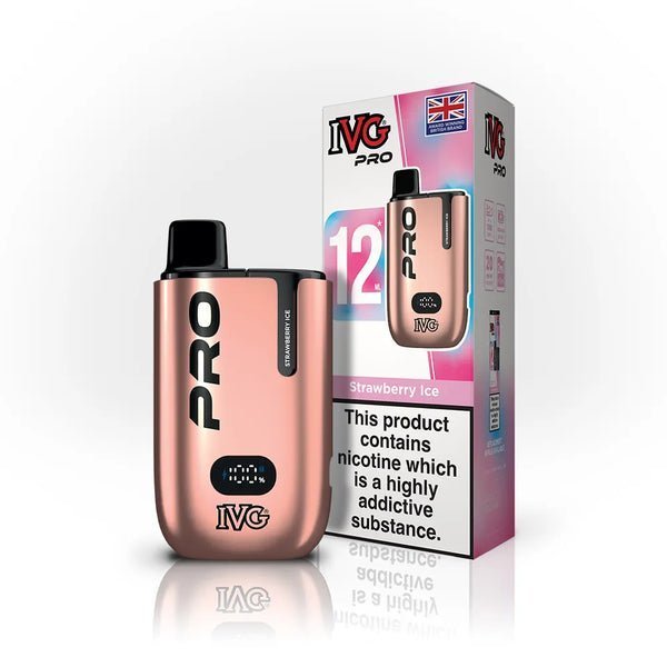 IVG Pro 12 Starter Kit Pack of 5 - Strawberry Ice