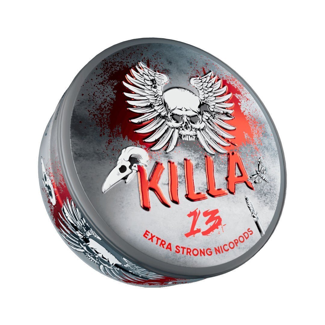 Killa Nicotine Pouches Box of 10 - 13(Thirteen)