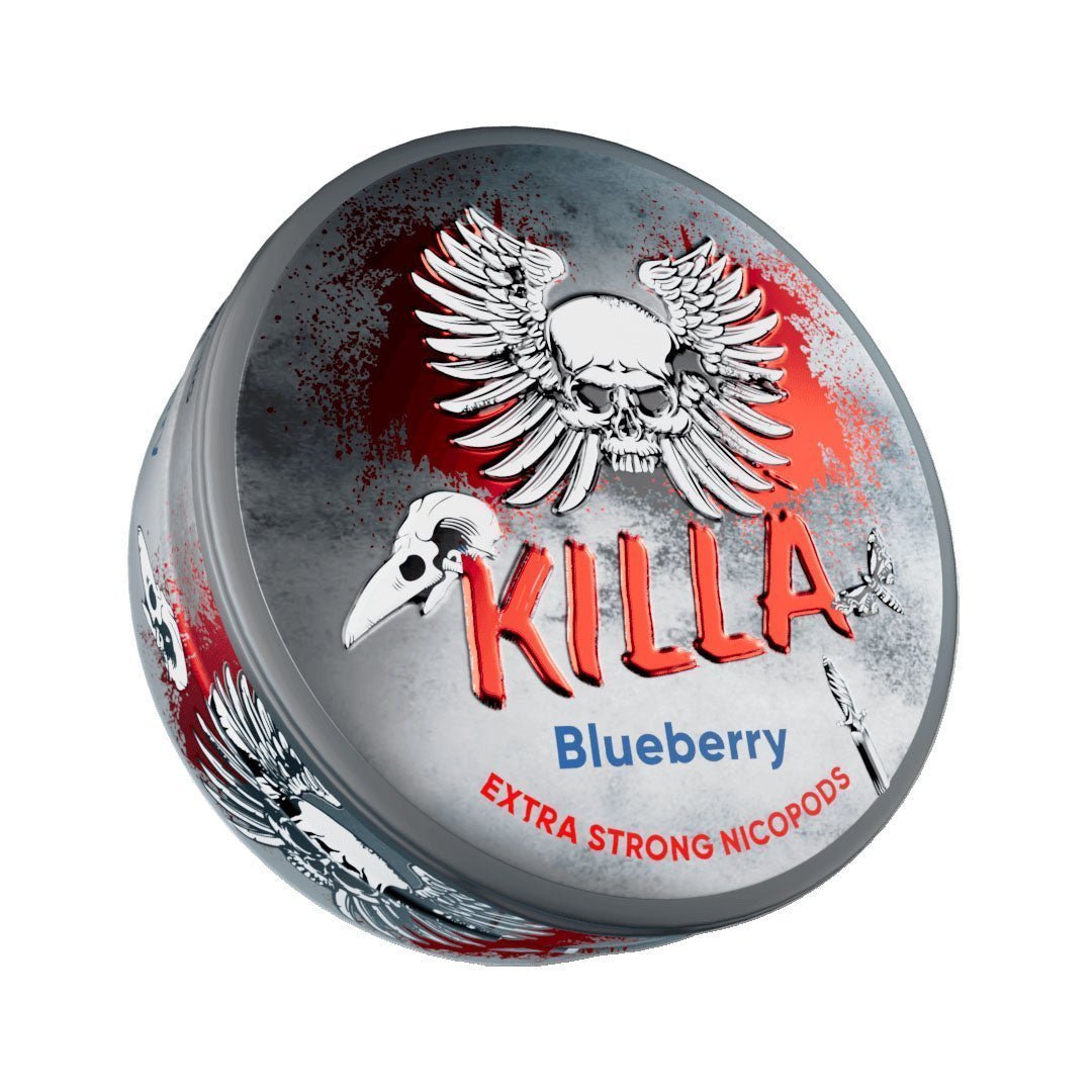 Killa Nicotine Pouches Box of 10 - Blueberry
