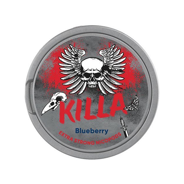Killa Nicotine Pouches Box of 10 - Frosted Mint