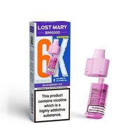 Lost Mary BM6000 Prefilled Pods Pack of 5 - Blackberry Ice