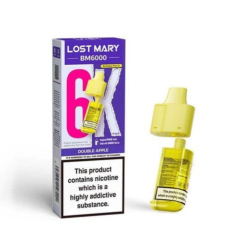 Lost Mary BM6000 Prefilled Pods Pack of 5 - Double Apple