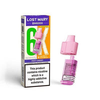 Lost Mary BM6000 Prefilled Pods Pack of 5 - Fizzy Cherry