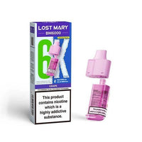 Lost Mary BM6000 Prefilled Pods Pack of 5 - Grape