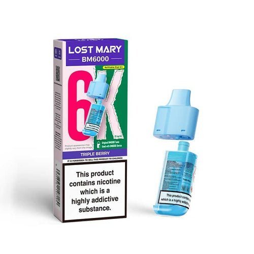 Lost Mary BM6000 Prefilled Pods Pack of 5 - Triple Berry