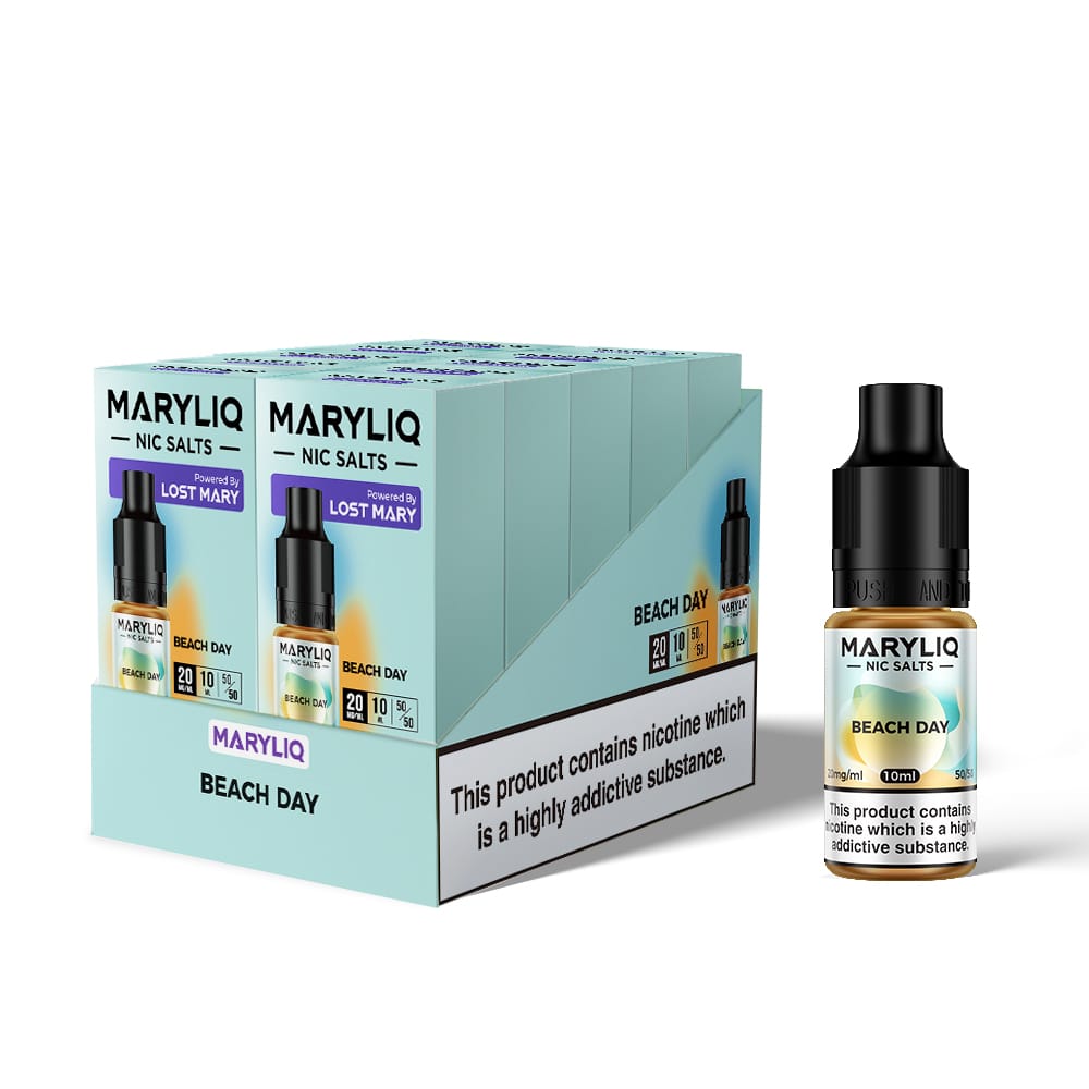 Lost Mary Maryliq Nic Salts 10ml - Box of 10 - Beach Day
