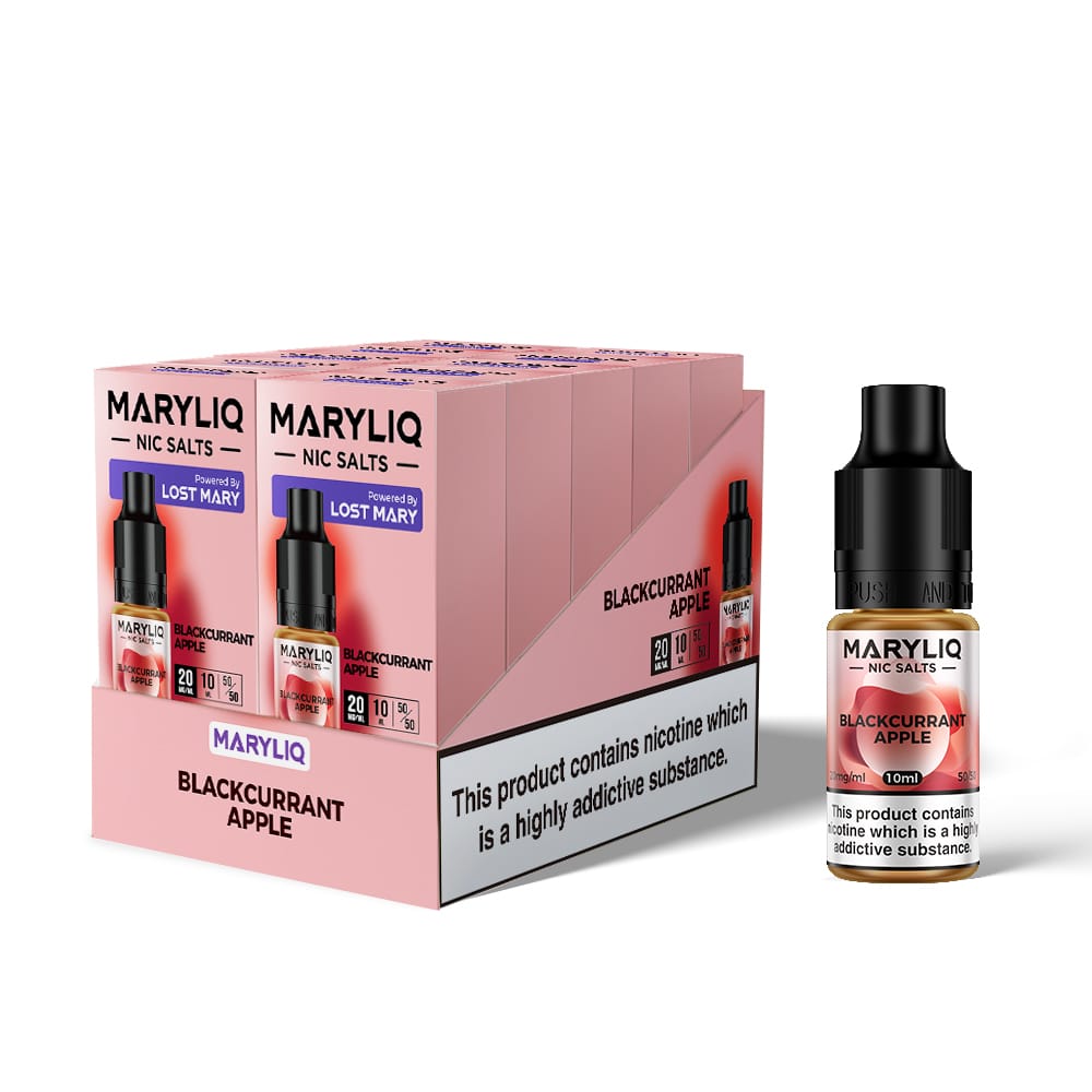 Lost Mary Maryliq Nic Salts 10ml - Box of 10 - Blackcurrant Apple