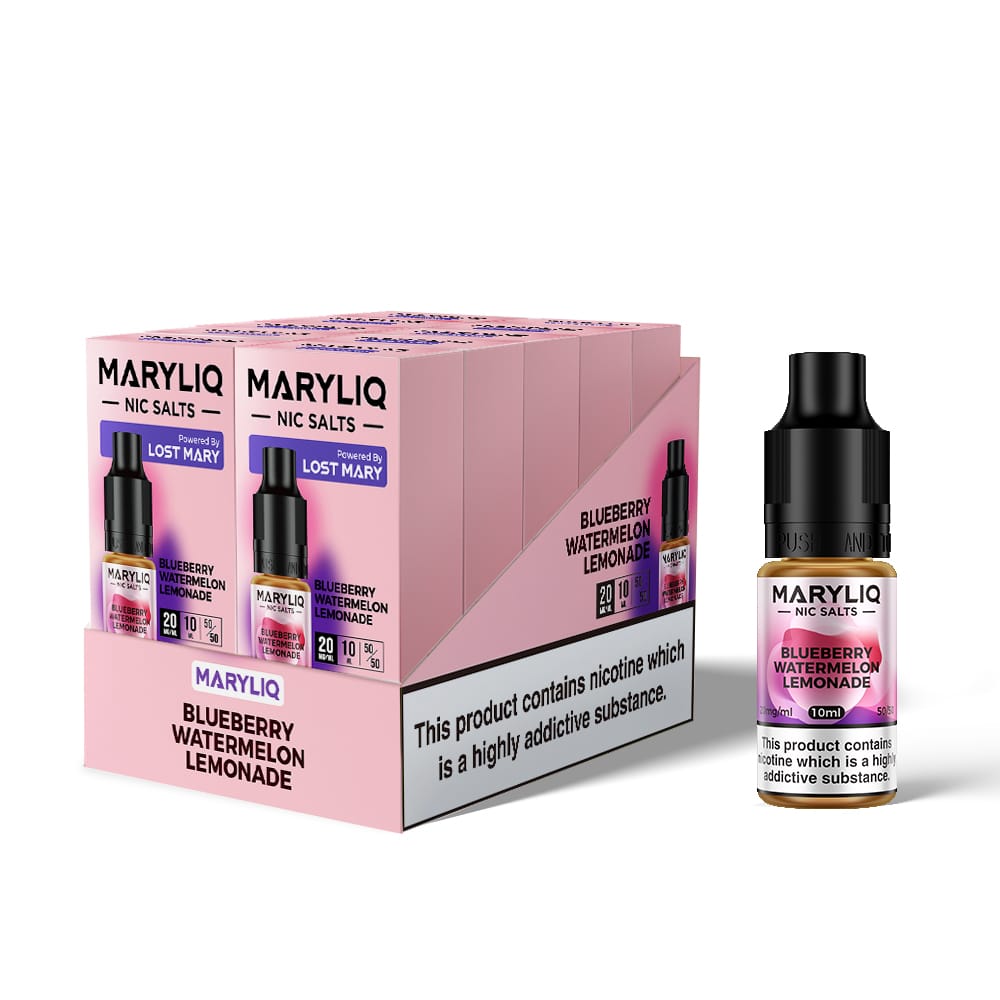 Lost Mary Maryliq Nic Salts 10ml - Box of 10 - Blueberry Watermelon Lemonade