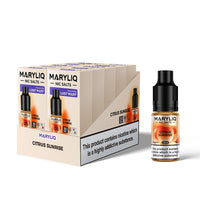 Lost Mary Maryliq Nic Salts 10ml - Box of 10 - Citrus Sunrise