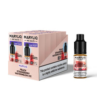 Lost Mary Maryliq Nic Salts 10ml - Box of 10 - Peach Ice
