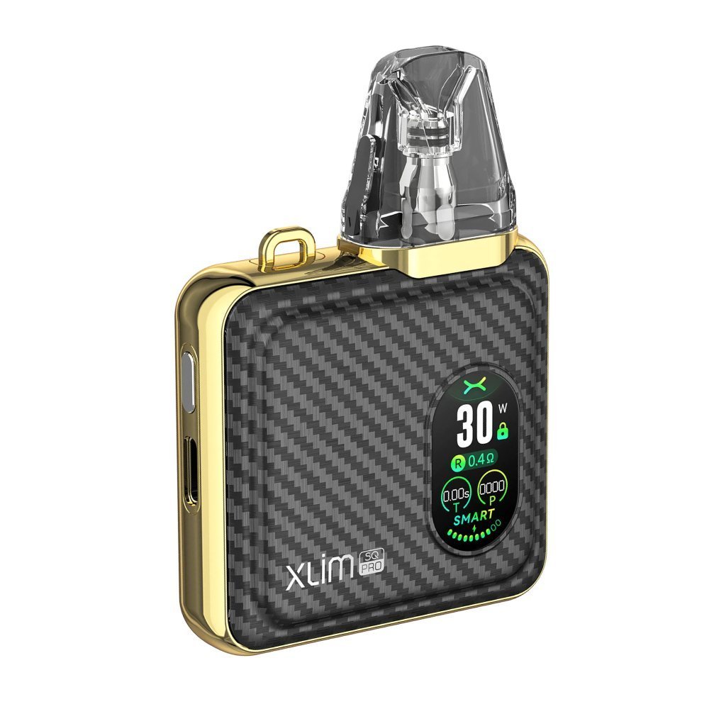Oxva SQ Pro Pod System Kit - Gold Carbon