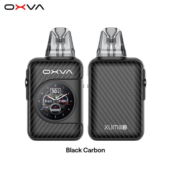 OXVA Xlim SQ Pro 2 Pod Vape Kit - Black Carbon