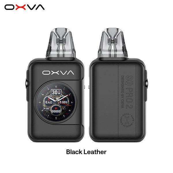 OXVA Xlim SQ Pro 2 Pod Vape Kit - Black Leather