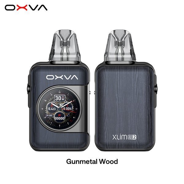 OXVA Xlim SQ Pro 2 Pod Vape Kit - Gunmetal Wood
