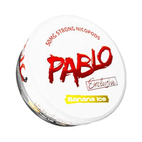 Pablo Snus Nicotine Pouches - Pack of 10. - Banana Ice