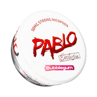 Pablo Snus Nicotine Pouches - Pack of 10. - Bubblegum
