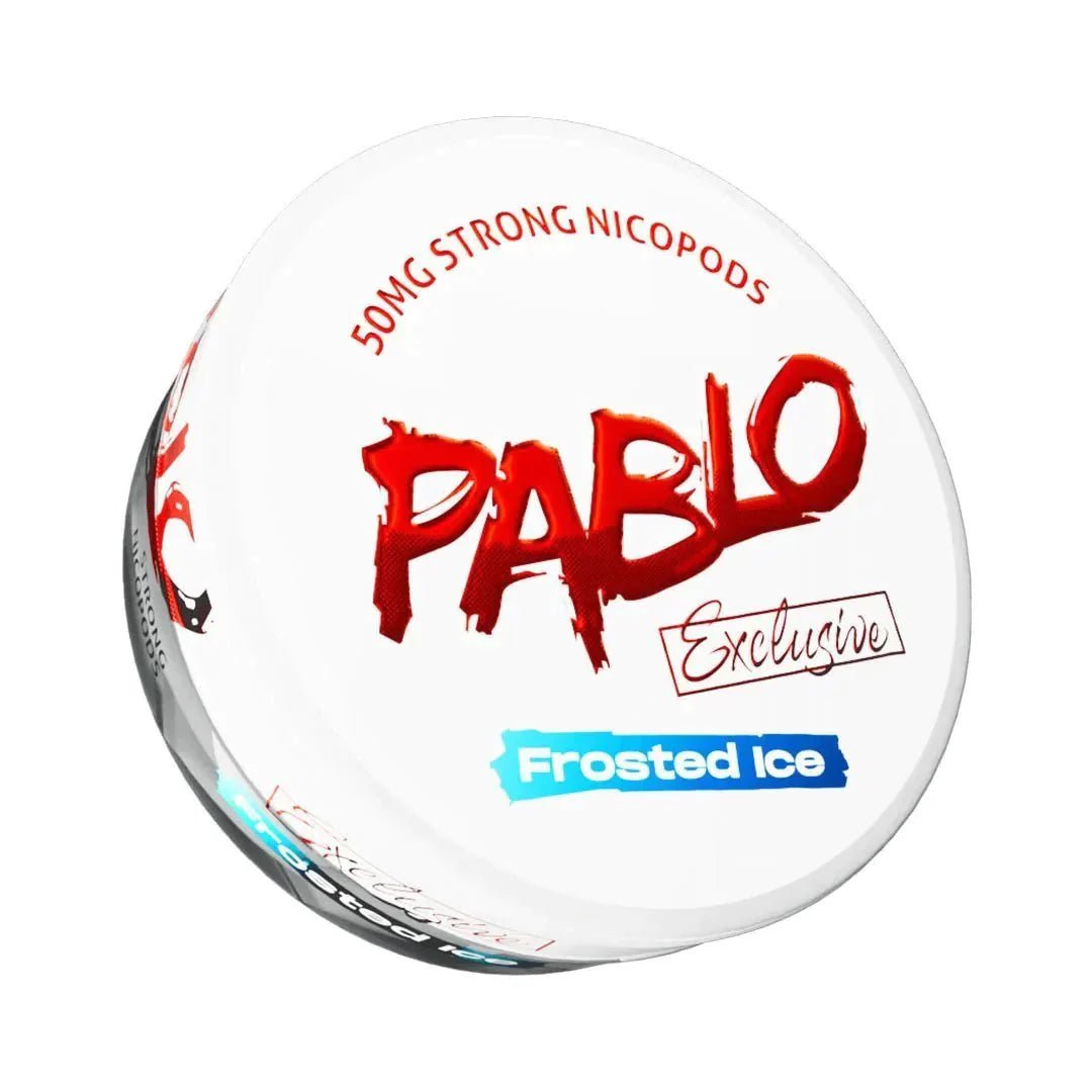 Pablo Snus Nicotine Pouches - Pack of 10. - Frosted Ice