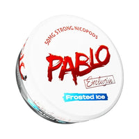 Pablo Snus Nicotine Pouches - Pack of 10. - Frosted Ice